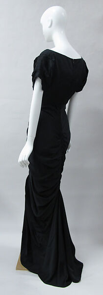 "La Sirène" Evening dress, Charles James (American, born Great Britain, 1906–1978), silk, American