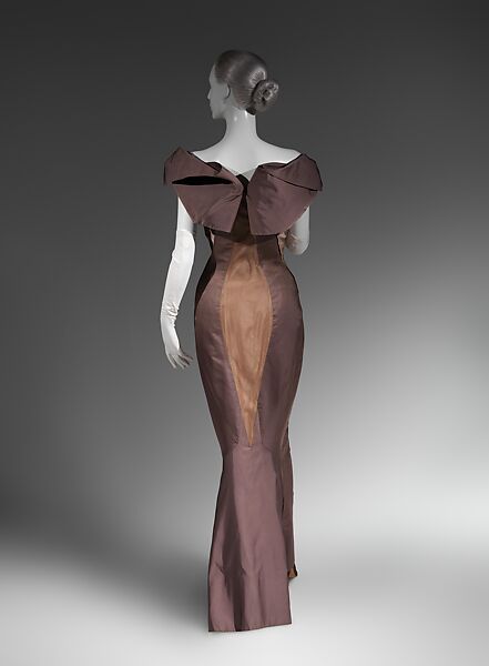 Evening dress, Charles James (American, born Great Britain, 1906–1978), silk, American