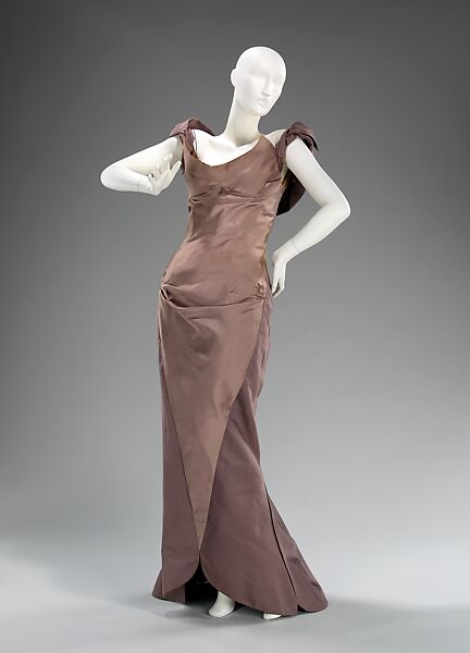 Evening dress, Charles James (American, born Great Britain, 1906–1978), silk, American