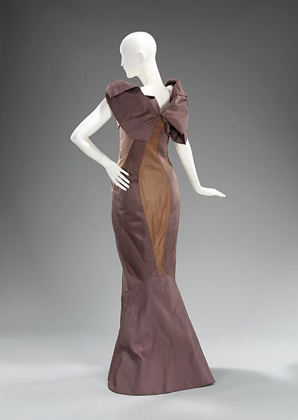 Evening dress, Charles James (American, born Great Britain, 1906–1978), silk, American