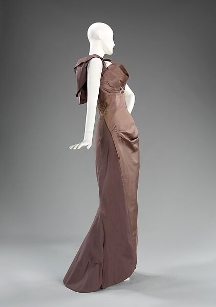 Evening dress, Charles James (American, born Great Britain, 1906–1978), silk, American