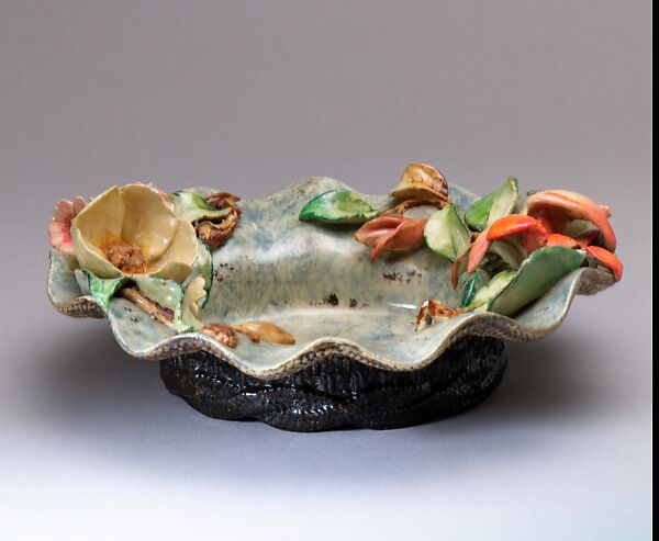 Bowl, Faience Manufacturing Company  American, Painted and glazed earthenware, American