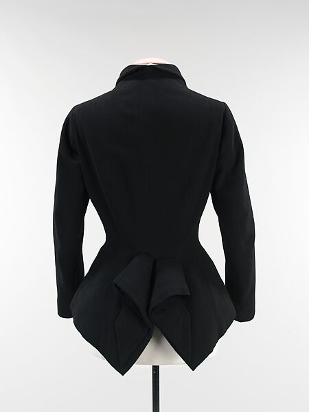 "Fish Tail", Charles James (American, born Great Britain, 1906–1978), wool, American