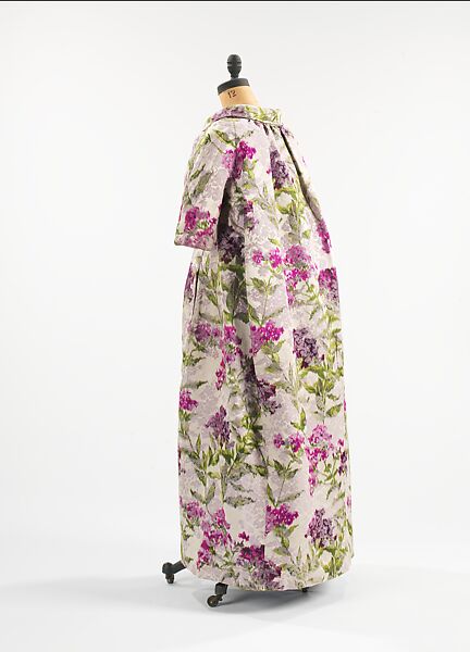 Evening coat, House of Givenchy (French, founded 1952), silk, French