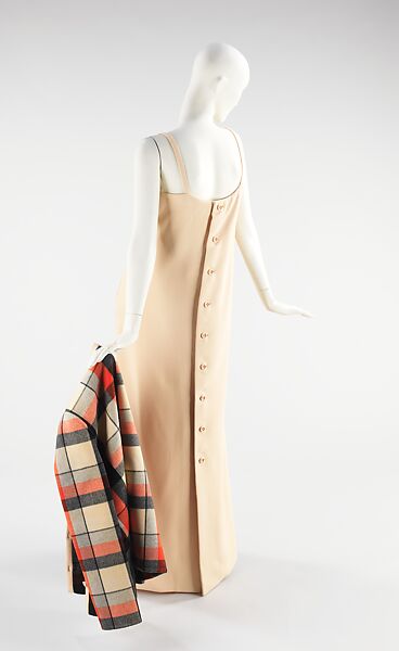 Evening ensemble, James Galanos (American, Philadelphia, Pennsylvania, 1924–2016 West Hollywood, California), wool, American