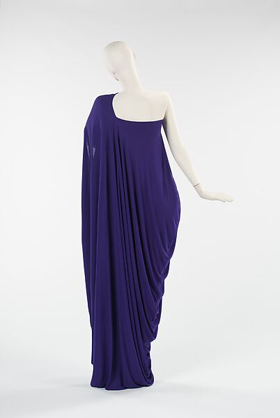 Evening dress, Halston (American, Des Moines, Iowa 1932–1990 San Francisco, California), silk, American
