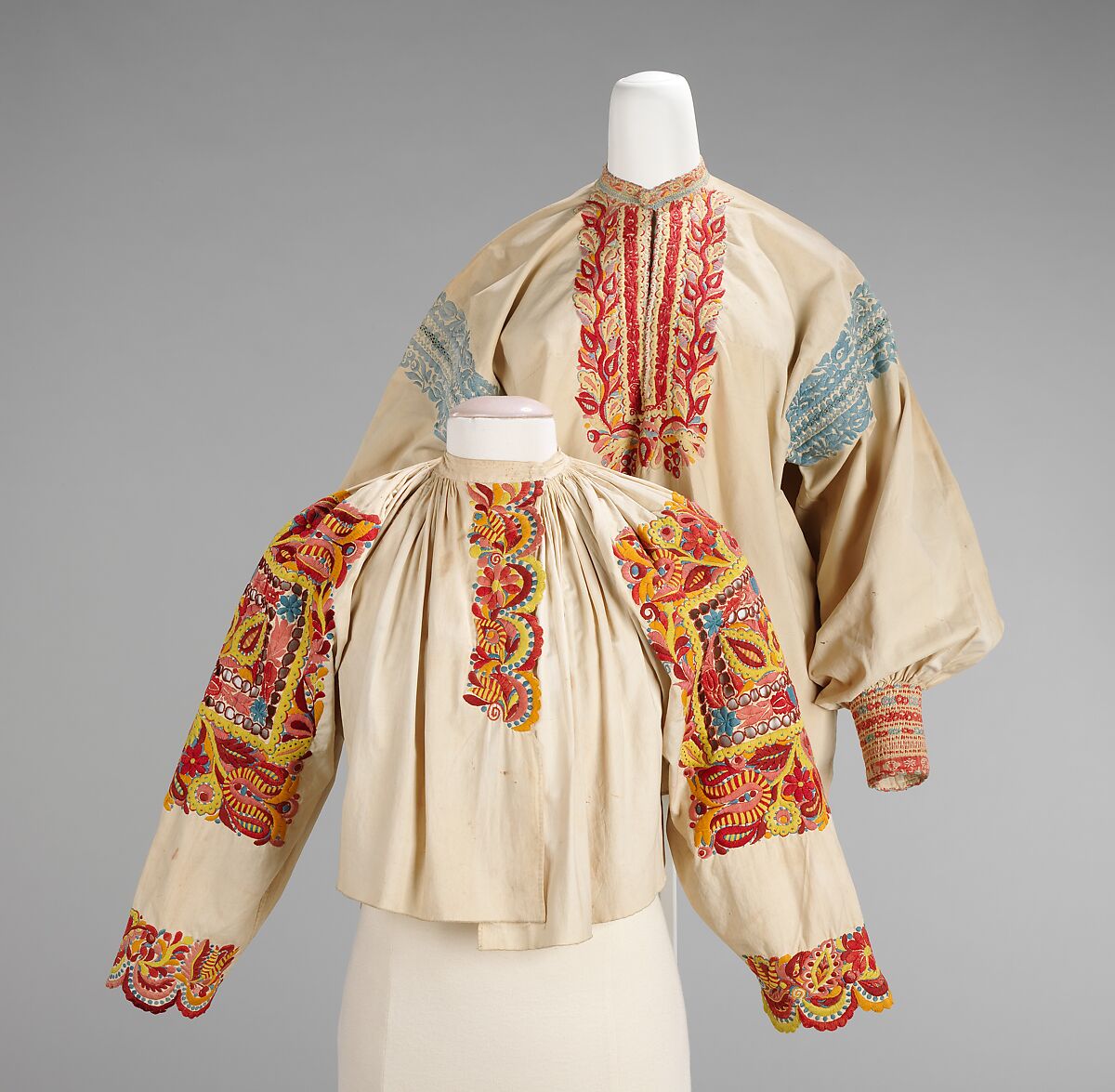 Blouse, cotton, Slovak 