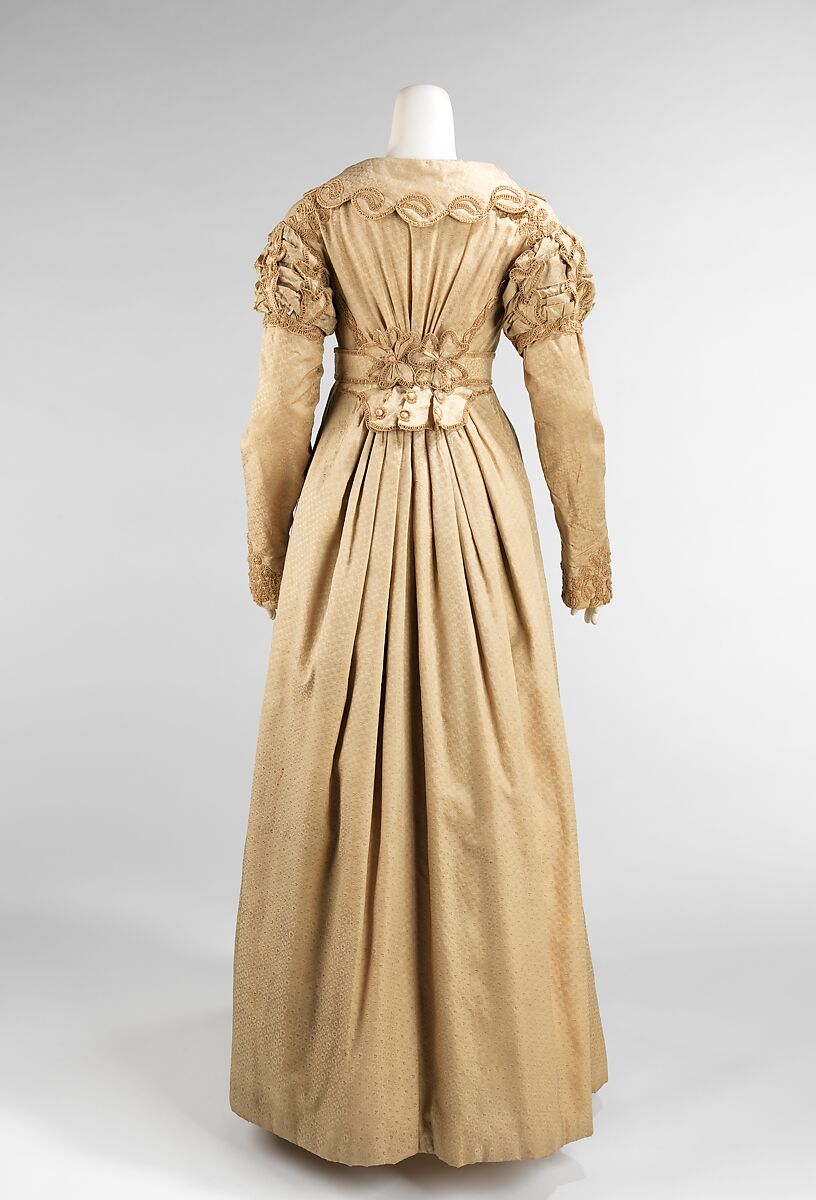 Pelisse, silk, probably American
