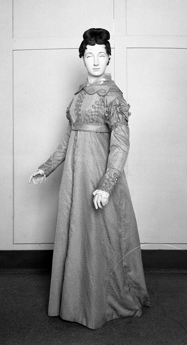 Pelisse, silk, probably American