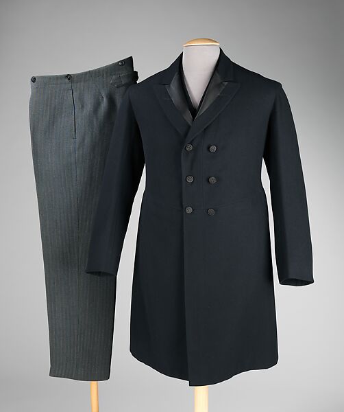 Suit, L.S. Davidson, wool, silk, American 