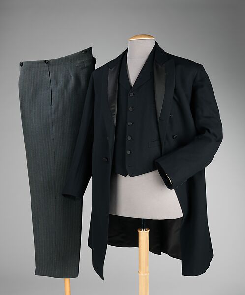 Suit, L.S. Davidson, wool, silk, American