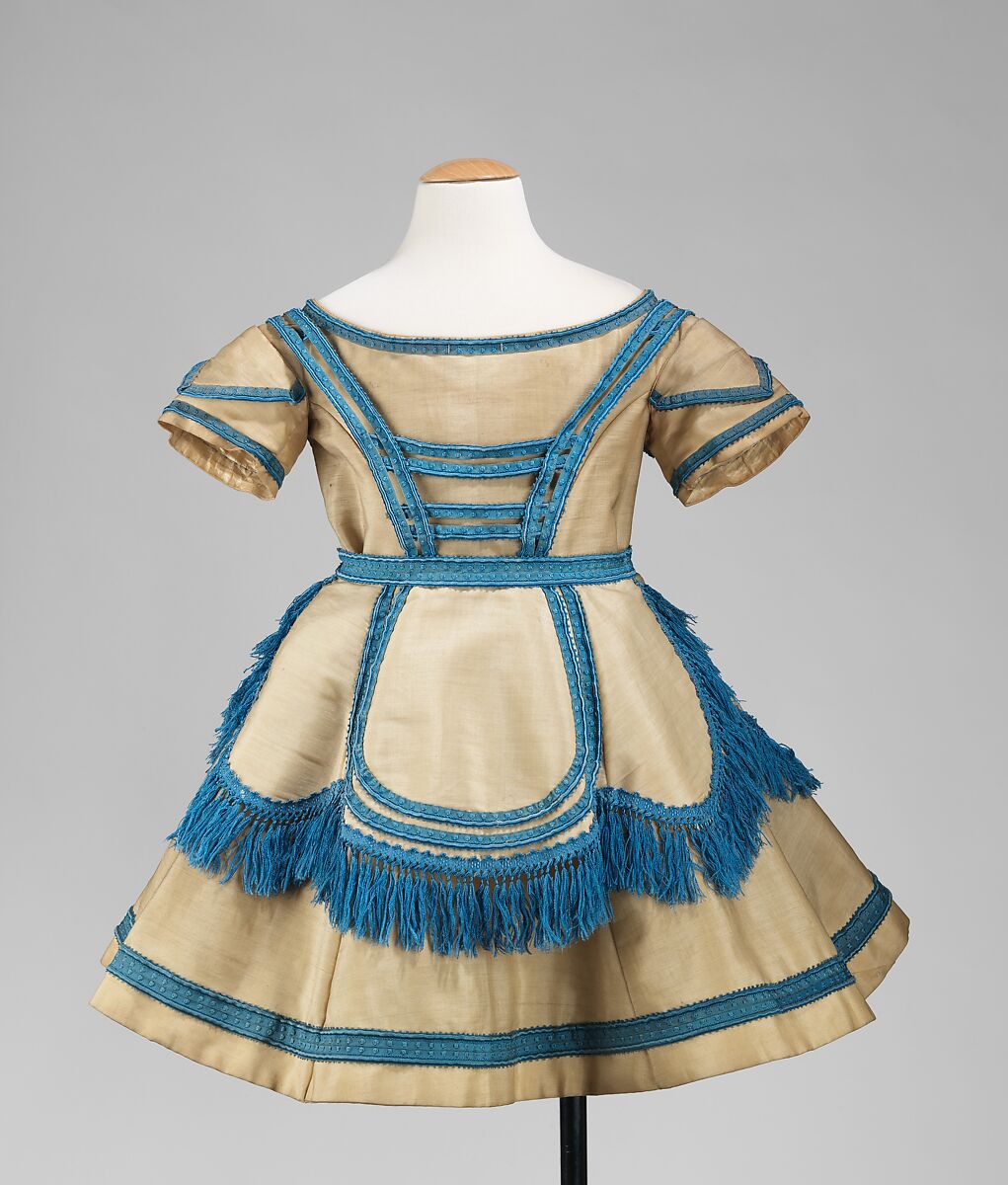 Ensemble, wool, silk, American