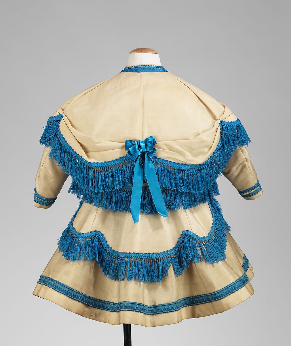 Ensemble, wool, silk, American