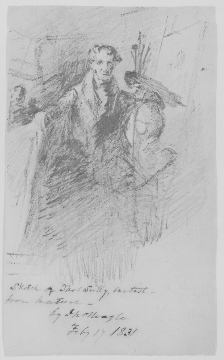 Thomas Sully, John Neagle (1796–1865), Graphite on off-white wove paper, American 