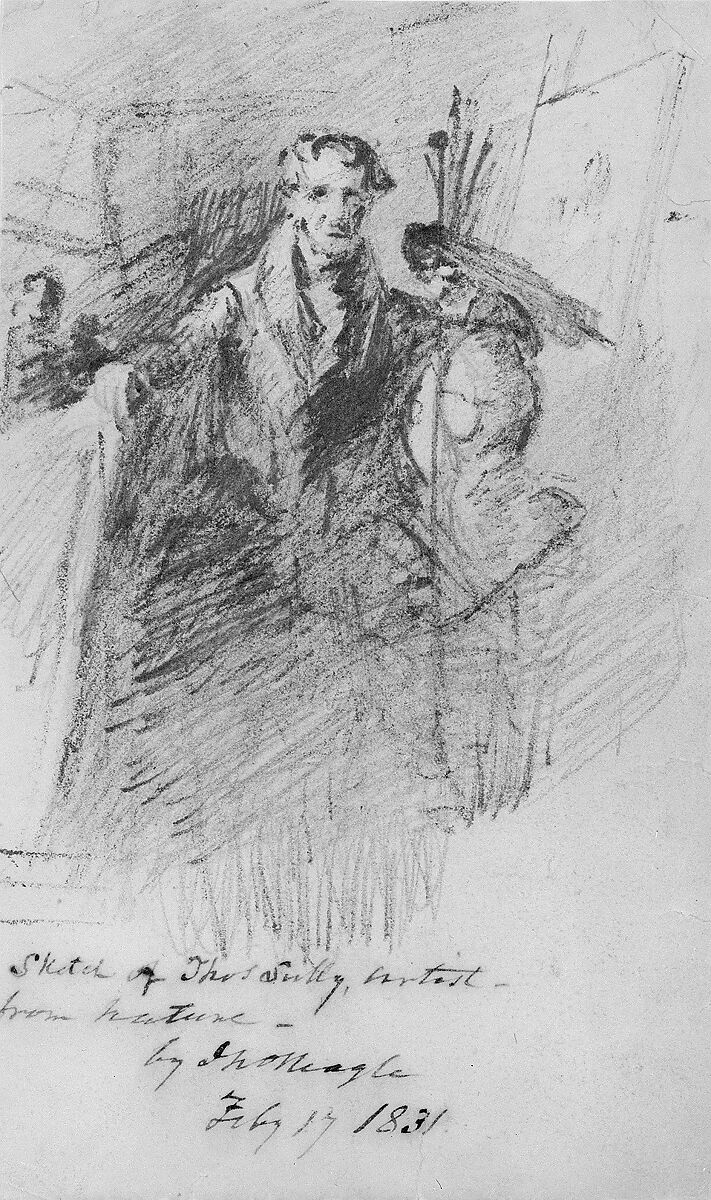Thomas Sully, John Neagle (1796–1865), Graphite on off-white wove paper, American