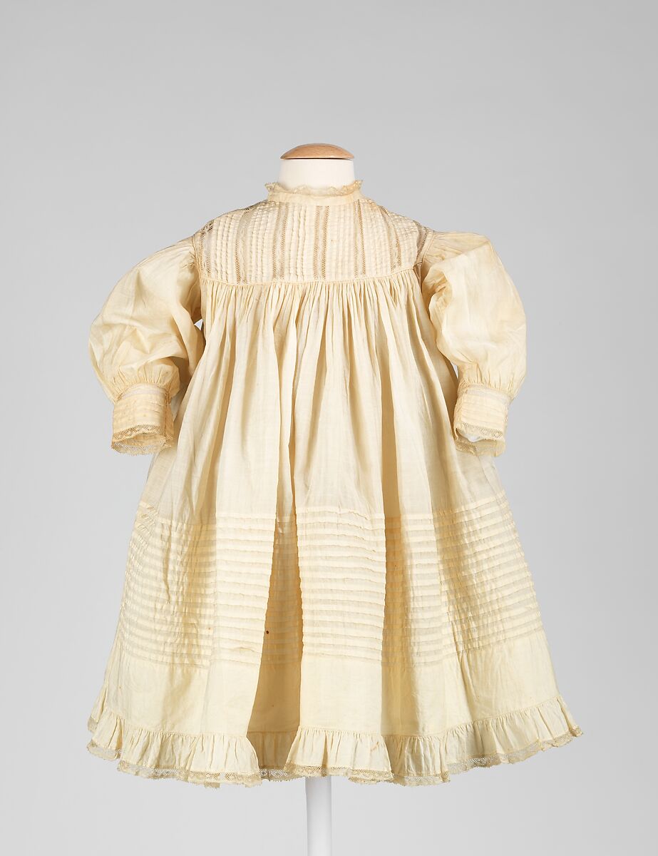 Dress, cotton, American 