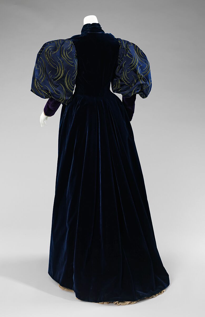 Dress, Laboudt &amp; Robina, silk, French