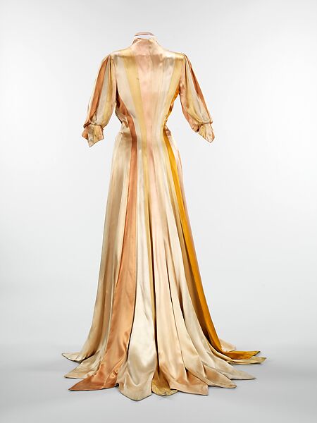 Dressing gown, Charles James (American, born Great Britain, 1906–1978), silk, American