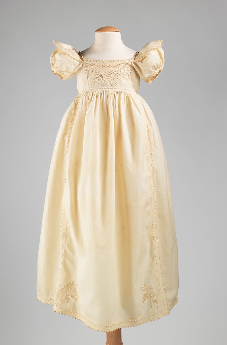 Dress, cotton, American 