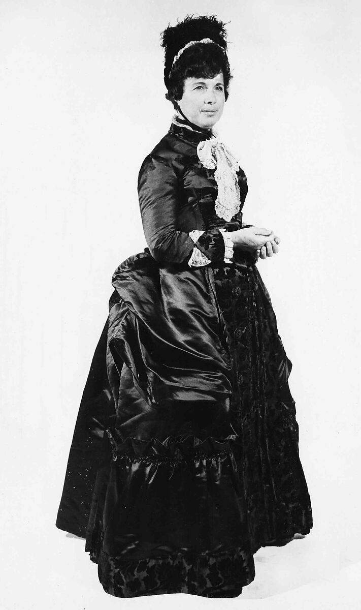 Afternoon dress, Augustine Martin &amp; Company, silk, French