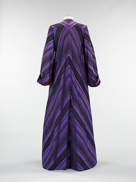 Dressing gown, Charles James (American, born Great Britain, 1906–1978), silk, American