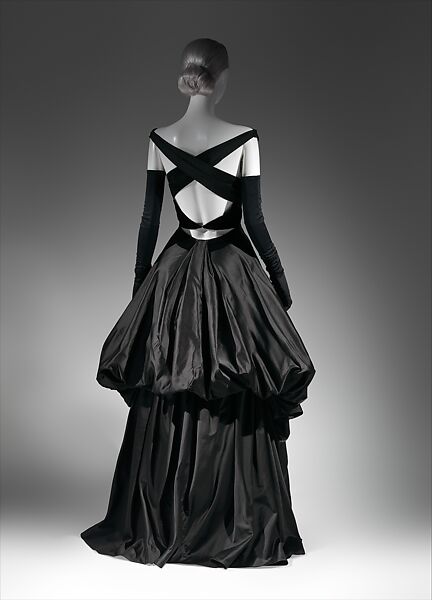 Evening dress, Charles James (American, born Great Britain, 1906–1978), silk, American