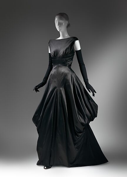 Evening dress, Charles James (American, born Great Britain, 1906–1978), silk, American