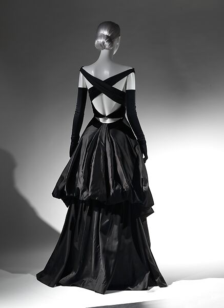 Evening dress, Charles James (American, born Great Britain, 1906–1978), silk, American