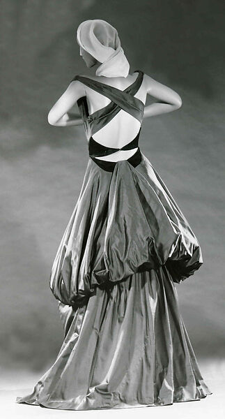 Evening dress, Charles James (American, born Great Britain, 1906–1978), silk, American