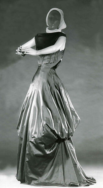 Evening dress, Charles James (American, born Great Britain, 1906–1978), silk, American