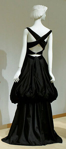 Evening dress, Charles James (American, born Great Britain, 1906–1978), silk, American