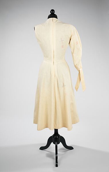Muslin, Charles James (American, born Great Britain, 1906–1978), cotton, American