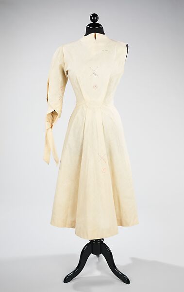 Muslin, Charles James (American, born Great Britain, 1906–1978), cotton, American 