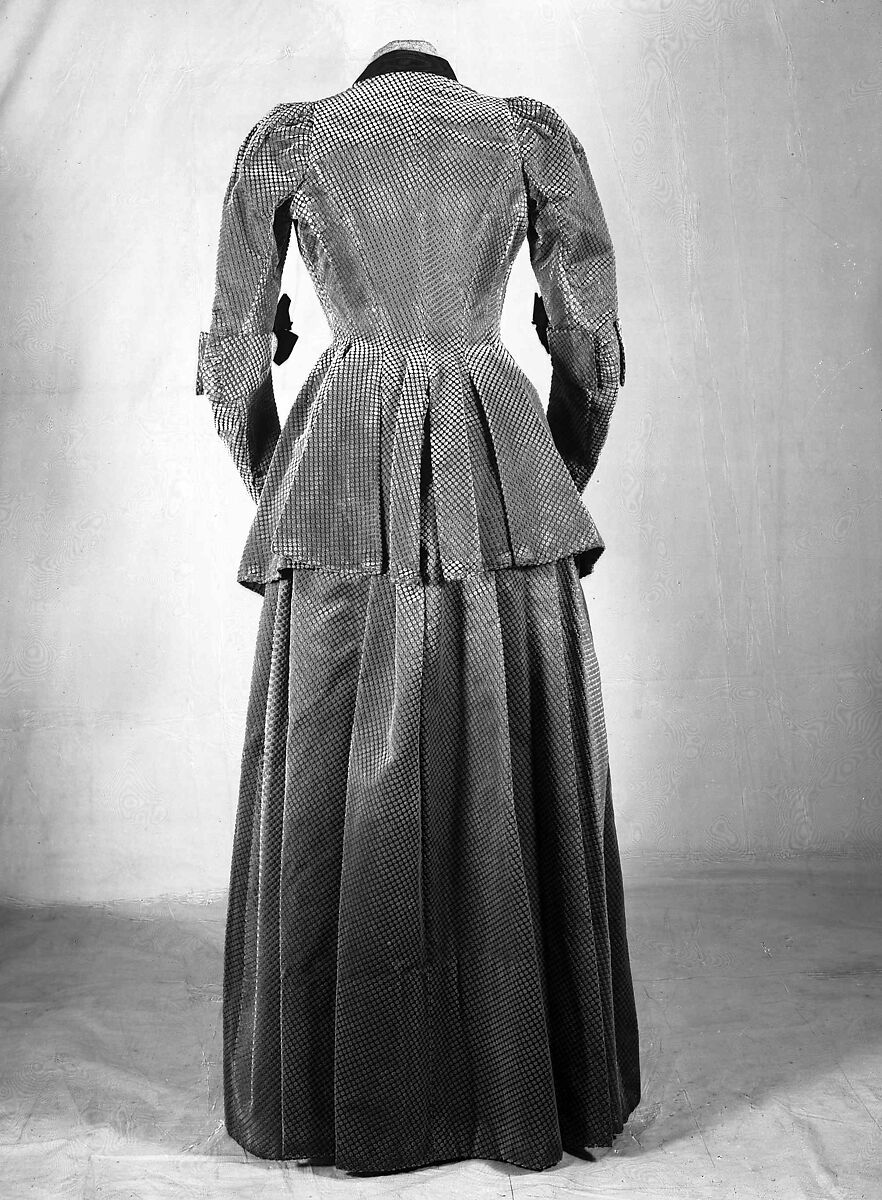 Walking suit, House of Worth (French, 1858–1956), silk, French