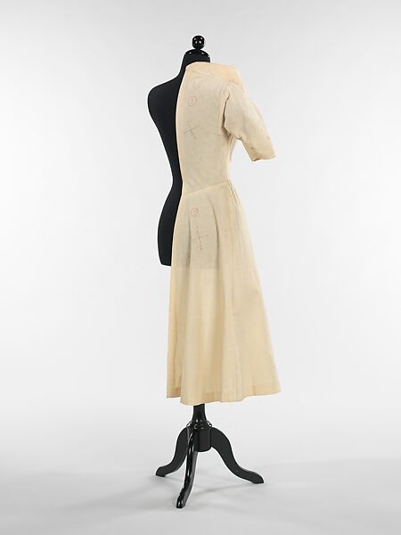 Muslin, Charles James (American, born Great Britain, 1906–1978), cotton, American