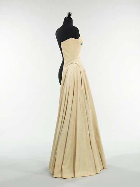 "Ribbon", Charles James (American, born Great Britain, 1906–1978), cotton, American