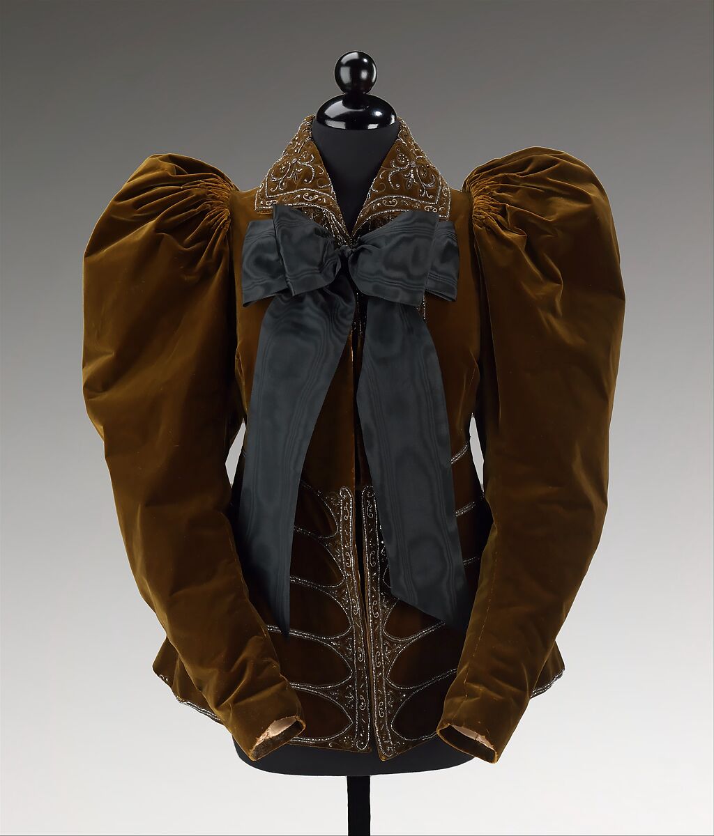 Afternoon jacket, House of Worth (French, 1858–1956), silk, beads, French 