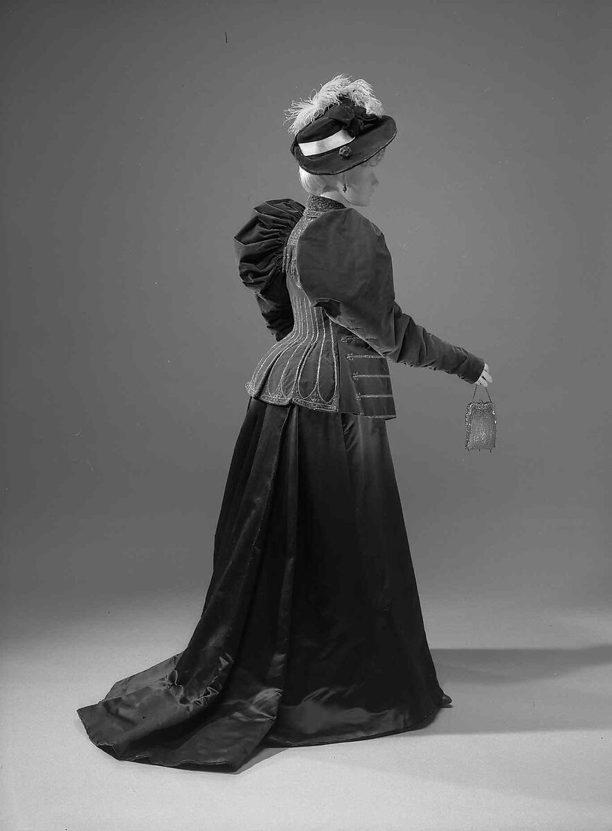 Afternoon jacket, House of Worth (French, 1858–1956), silk, beads, French