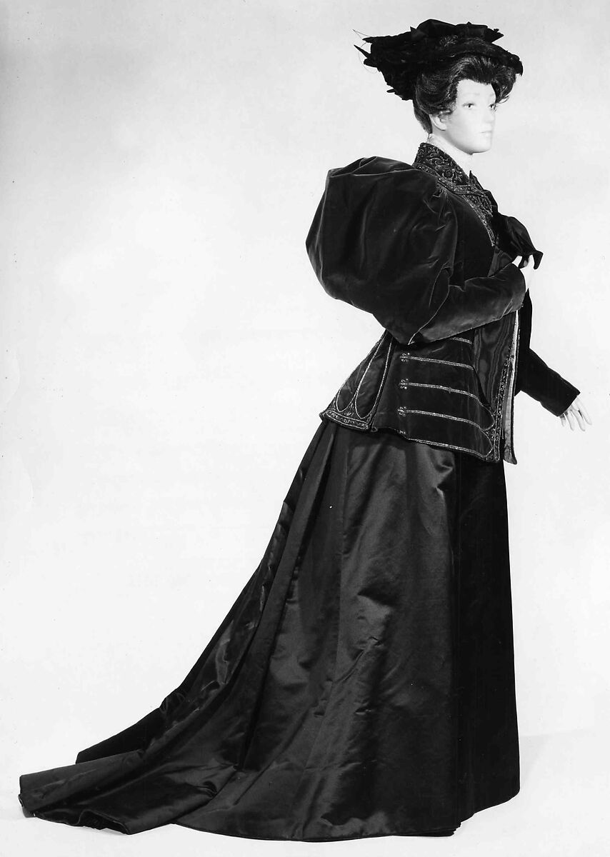 Afternoon jacket, House of Worth (French, 1858–1956), silk, beads, French