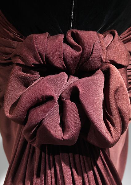 "Bustle", Charles James (American, born Great Britain, 1906–1978), silk/rayon, silk, American