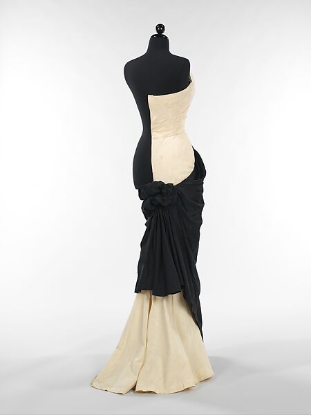 "Bustle", Charles James (American, born Great Britain, 1906–1978), cotton, American