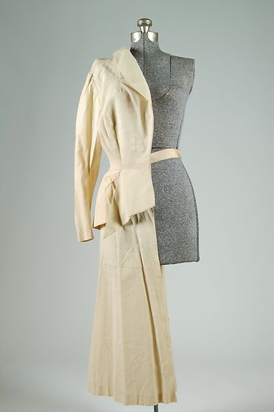 Muslin, Charles James (American, born Great Britain, 1906–1978), cotton, American 