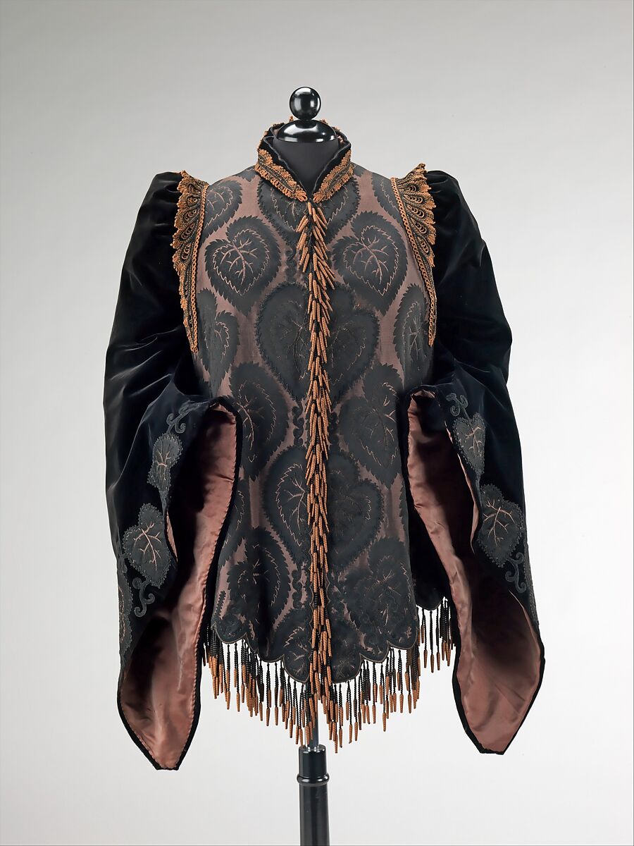 Afternoon jacket, Maison Pingat (French), silk, French 