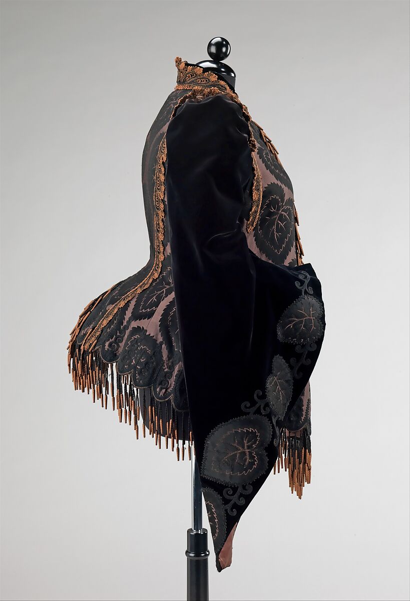 Afternoon jacket, Maison Pingat (French), silk, French