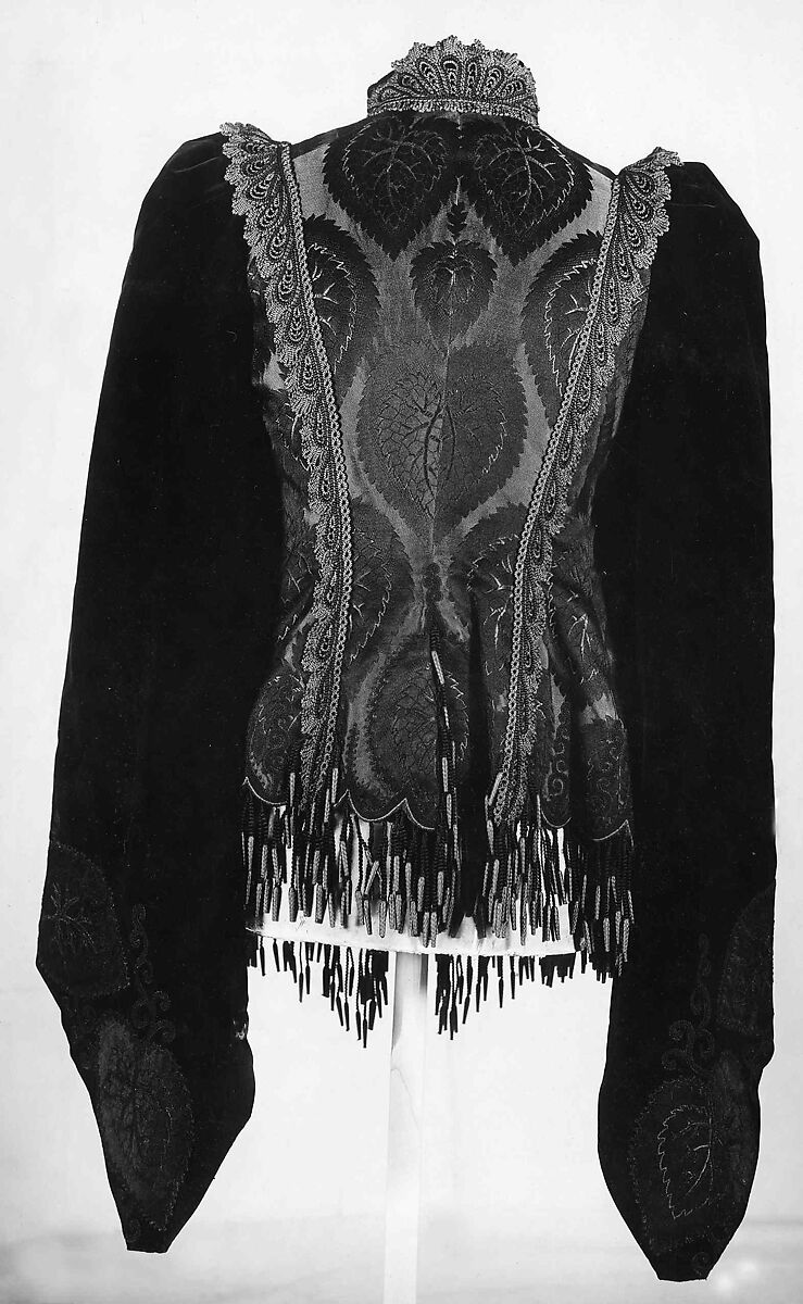 Afternoon jacket, Maison Pingat (French), silk, French