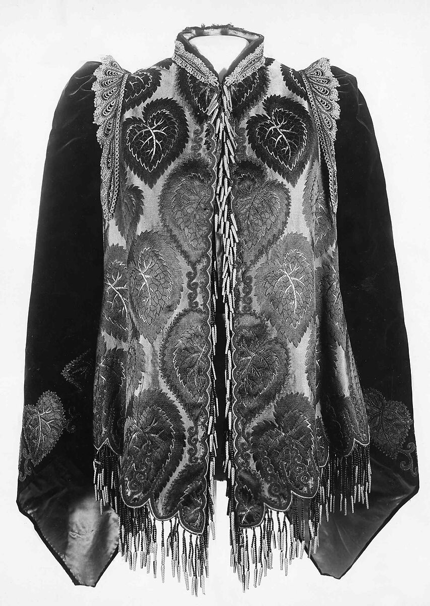 Afternoon jacket, Maison Pingat (French), silk, French