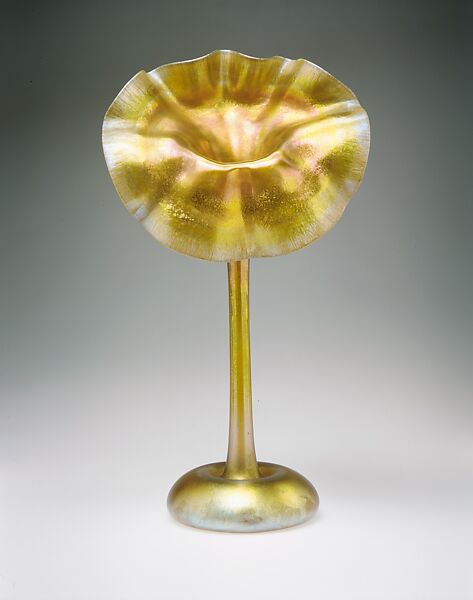 Vase, Designed by Louis C. Tiffany (American, New York 1848–1933 New York), Favrile glass, American 