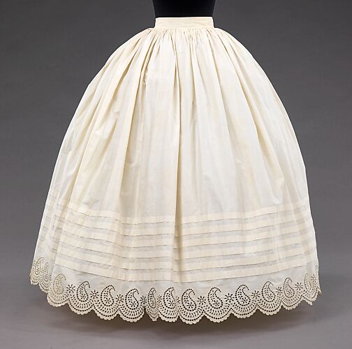 34 Length: Corded Petticoat (1830s-1860s) – Stitchin' Addiction LLC