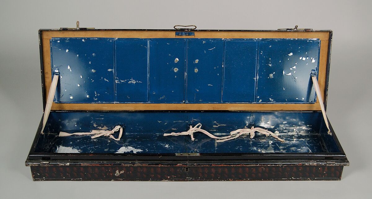 Court presentation ensemble, A. Dusautoy, wool, feathers, silk, cotton, leather, French