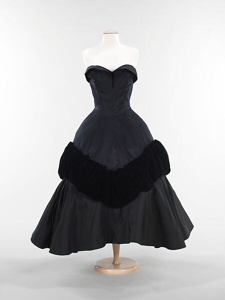 "Pouff", Charles James (American, born Great Britain, 1906–1978), silk, American 